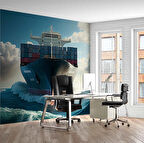 Gemi Konteyner Deniz Duvar Kağıdı