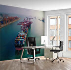 Konteyner Liman Duvar Kağıdı