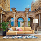 Antalya Tarihi Hadrian Kapısı Duvar Kağıdı