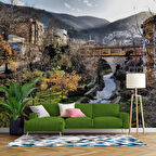 Bursa Irgadı Köprüsü Manzaralı Duvar Kağıdı