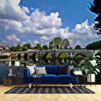 Edirne Meriç Köprüsü Manzaralı Duvar Kağıdı