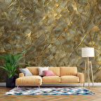 Zümrüt Mermer Desenli Duvar Kağıdı