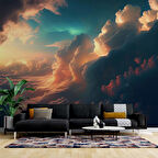 Bulut Manzaralı Duvar Kağıdı