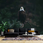 Kartal Temalı Duvar Kağıdı Baskı