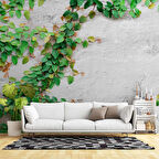 Duvar Sarmaşık Temalı Duvar Kağıdı Baskı