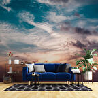 Gün Batımı Gökyüzü Manzaralı Duvar Kağıdı