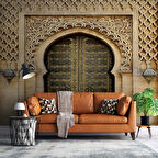 Tarihi Cami Kapısı Duvar Kağıdı