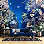 Denizaltı Mercan Manzaralı Duvar Kağıdı