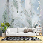 Soft Tüy Çizim Desenli Duvar Kağıdı