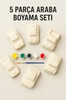 🛻 5 PARÇA ARABA BOYAMA SETİ