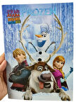 Stickerlı Boyama Kitabı 16 Karakterli Boyama Kitabı ve Sticker Ve Frozen Maskesi