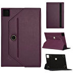 Hometech Alfa 10TB Universal Standlı Premium Tablet Kılıfı Mor