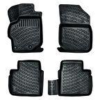 CITROEN C-ELYSSE 3D Siyah Havuzlu Paspas 2012 ve SONRASI