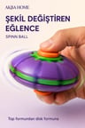 Dönen Top Stres Çarkı Sihirli Top Fidget Stres Oyuncağı
