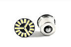 Point Tek Duy 1156 18 Led Ampul Beyaz Sinyal Ampulü Stop Geri Vites Ampulü