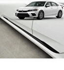 Point Honda Civic Fe1 Piano Black Yan Kapı Çıtası Siyah 2021 Sonrası