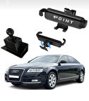 Point Audi A6 Araca Özel Cep Telefon Tutacağı Robotik Oynar Başlıklı 2005 - 2011 ONTA56