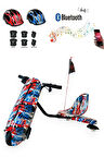 CityMate Drift Car Elektrikli Kaykay Drift Scooter Bluetooth Grafity Desenli Kasa 09