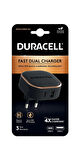 duracell wall charger 30w black
