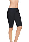 Tutku Elit Diz Üstü Modal Elastan Kısa Kadın Tayt 2103 | Siyah
