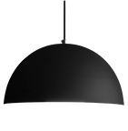 Dylight Retro Metal Siyah Dekoratif Tekli Sarkıt Avize çap.30 cm