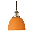 Dylight Retro Metal Dekoratif Turuncu Tekli Kafe Mutfak Aydınlatma Avize