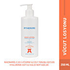 ATHENIAS Niacinamide, E Ve C Vitamini Içeren Vücut Losyonu 250 ml Uzun Süre Nem