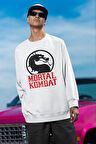 Mortal Kombat Baskılı Unisex Oversize Anime Sweatshirt