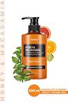 Yoğun Nemlendirici Vücut Yıkama Jeli Kundal Honey&Macadamia Pure Body Wash 500ml (Basil & Citrus)