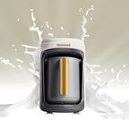 Homend Pottoman Milk in 1870H Sütlü Türk Kahve Makinesi Krem Gold