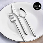 Karaca Stark 316 Çelik 84 Parça 12 Kişilik Premium Çatal Kaşık Bıçak Seti Kutulu