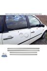 Ford Fiesta Krom Cam Çıtası 4 prç. 2002-2008 P. Çelik