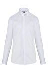 Beyaz Cerimonia Slim Fit Gömlek | S