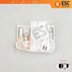 Renault Megane MK2 İçin Arka Sol Kapı Cam Kriko Klipsi