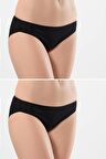 Türen Kadın Jakarlı 2li Pamuklu Bikini Külot
