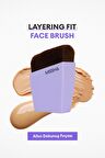 Özel Kesim Çok Fonksiyonlu Fondöten Fırçası Layering Fit Face Brush