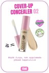Cover Up Concealer Yoğun Kapatıcı Göz Altı Kapatıcısı - 02 Beige
