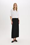 DeFacto A Kesim Krep Maxi Etek A4706AX25SPBK81