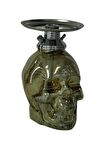 Elenor N-025 Füme Kuru Kafa Nargile Takımı Skull Hookah & Shisha