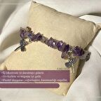 Ametist Doğal Taş Bİleklik