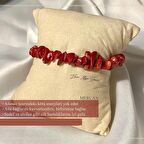 Mercan Doğal Taş Bileklik