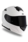 Delta Basic Beyaz Çene Açılır Kask