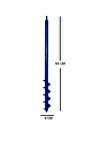 Matkap Uyumlu Toprak Burgu Makinesi 60cm X 8 cm