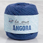 La Mia Angora 50gr Lacivert El Örgü İpi - L129 - 33803