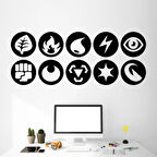 10Farkli Element Duvar dekoru