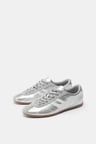 ALLBUCKS Pull & Bear Hakiki Deri Parçalı Metalik Retro Spor Ayakkabı Sneaker ABPNB00023