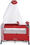 Yoyko Exclusive Comfort 8-in-1 Anne Yanı Park Yatak & Oyun Parkı 70x110 - Bordo