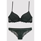 Pierre Cardin Kadın Destekli Straplez Sütyen Takım