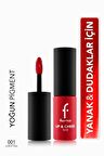 Flormar Uzun Süre Kalıcı Jel Tint (KIRMIZI) - Lip & Cheek Tint - 001 Scarlet Ruby - 8682536066884