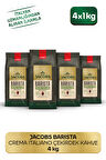Barista Editions Çekirdek Kahve Crema Italiano 1kg X 4 Paket
